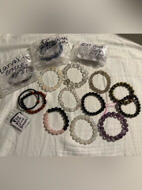 Lot of authentic genuine natural stone bracelets